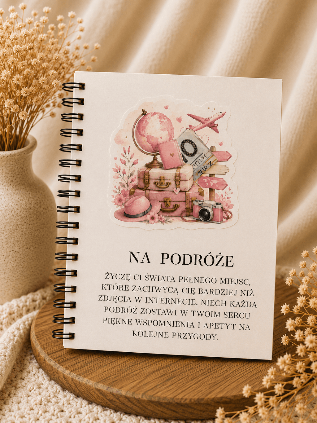 Album A5/A4 na 18 urodziny Écru - 18 stron + okładka + zakończenie