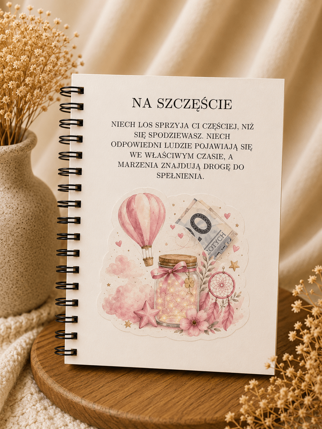 Album A5/A4 na 18 urodziny Écru - 18 stron + okładka + zakończenie