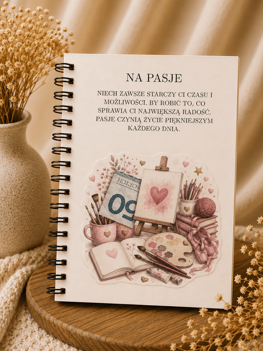 Album A5/A4 na 18 urodziny Écru - 18 stron + okładka + zakończenie