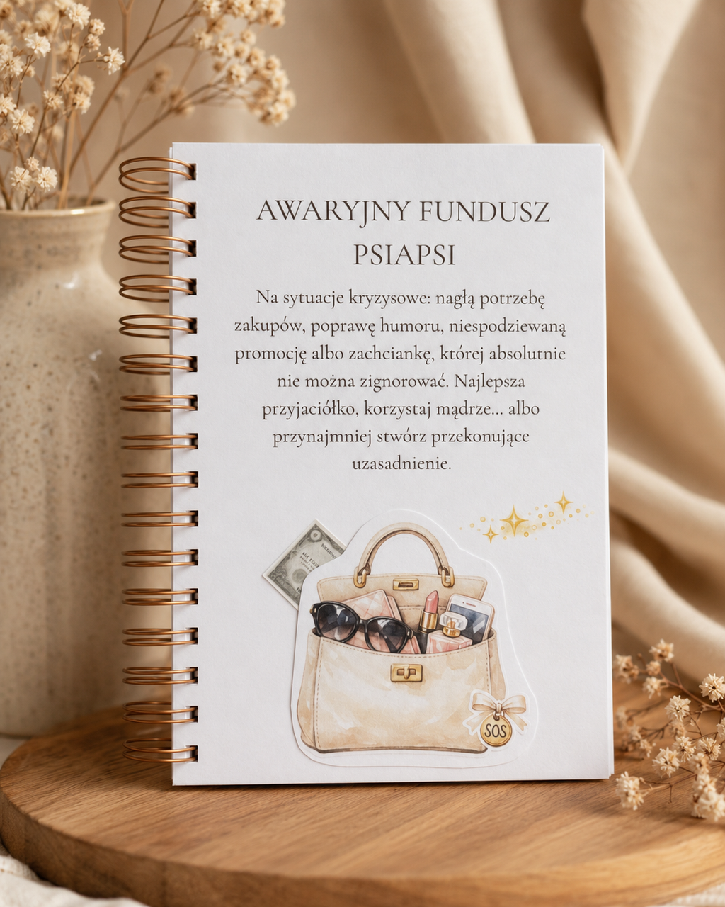 9  stron Album na urodziny dla psiapsi Écru A5/A4