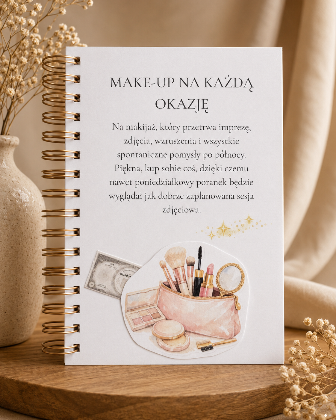 9  stron Album na urodziny dla psiapsi Écru A5/A4