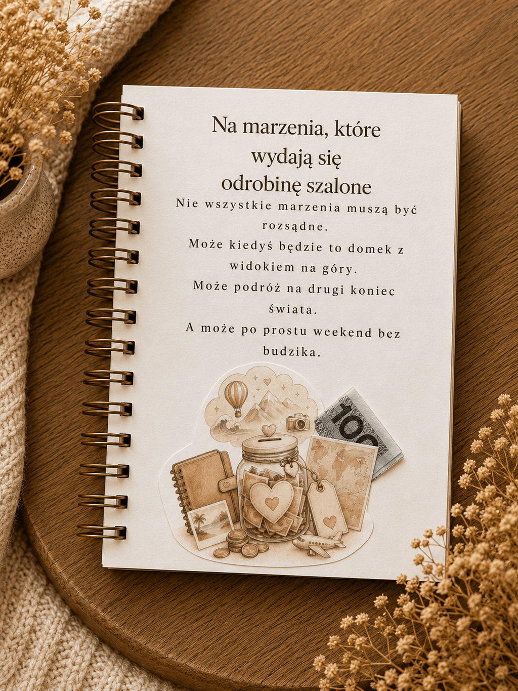 Album A5/A4 na ślub Écru - 4 strony + okładka + zakończenie